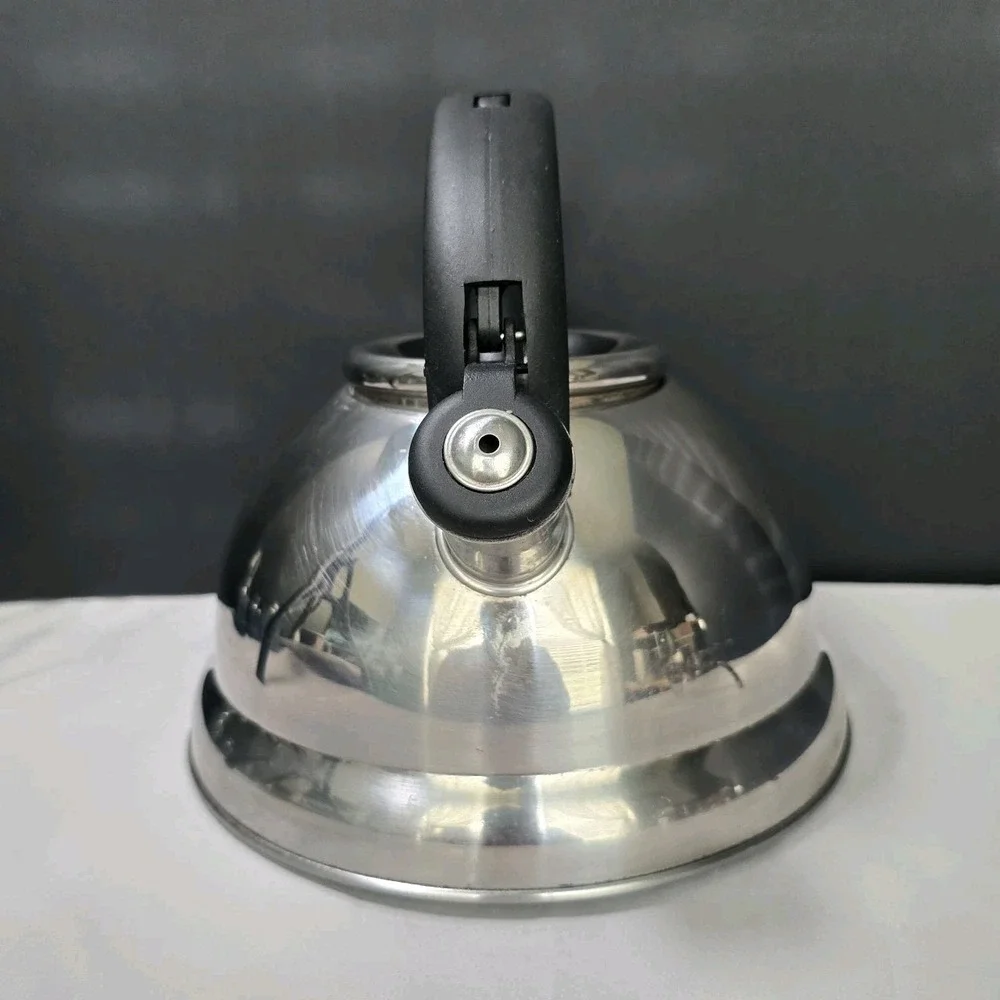 Aramco Alpine Cuisine Tea/Water Whistling Kettle 2.5 L StainlessSteel Encapsulad
